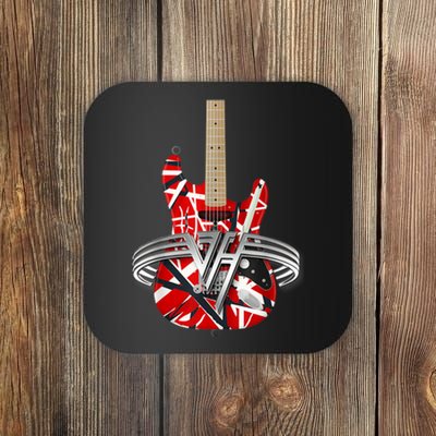 Classic Guitar Vintage Tee 1960s Outfits Coaster