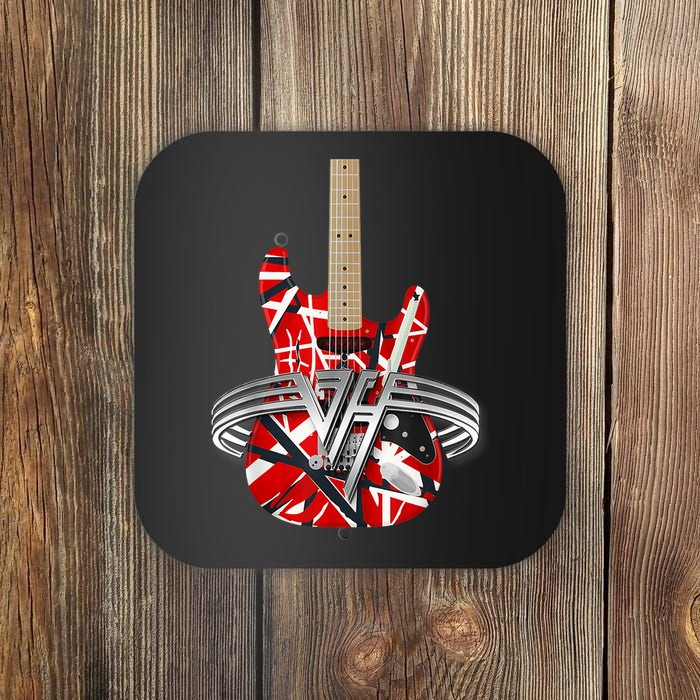 Classic Guitar Vintage Tee 1960s Outfits Coaster