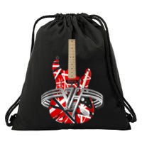 Classic Guitar Vintage Tee 1960s Outfits Drawstring Bag