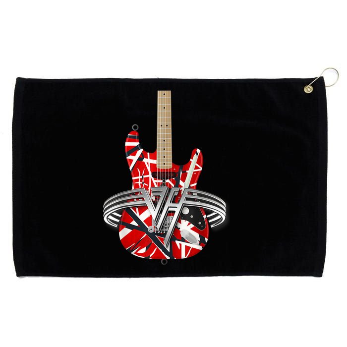 Classic Guitar Vintage Tee 1960s Outfits Grommeted Golf Towel