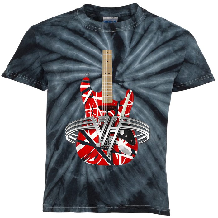 Classic Guitar Vintage Tee 1960s Outfits Kids Tie-Dye T-Shirt