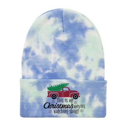 Christmas Gift Vintage Truck Christmas Tree Cool Gift Tie Dye 12in Knit Beanie