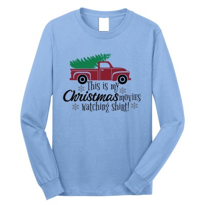 Christmas Gift Vintage Truck Christmas Tree Cool Gift Long Sleeve Shirt