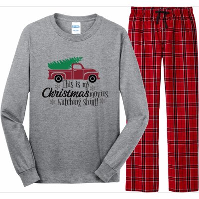 Christmas Gift Vintage Truck Christmas Tree Cool Gift Long Sleeve Pajama Set