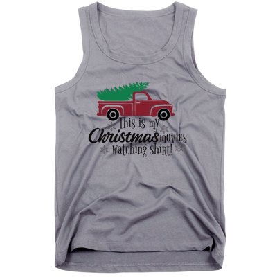 Christmas Gift Vintage Truck Christmas Tree Cool Gift Tank Top