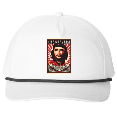 Che Guevara Viva La Revolucion Snapback Five-Panel Rope Hat