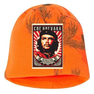 Che Guevara Viva La Revolucion Kati - Camo Knit Beanie