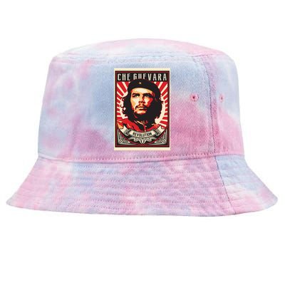 Che Guevara Viva La Revolucion Tie-Dyed Bucket Hat