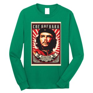 Che Guevara Viva La Revolucion Long Sleeve Shirt