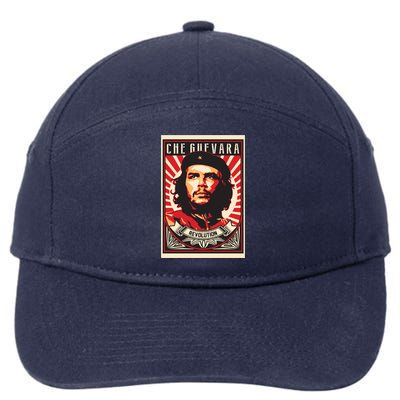 Che Guevara Viva La Revolucion 7-Panel Snapback Hat