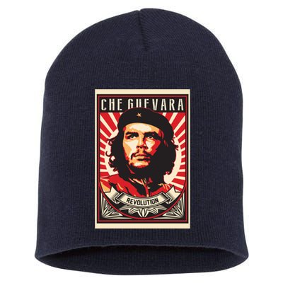 Che Guevara Viva La Revolucion Short Acrylic Beanie