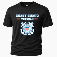 Coast Guard Veteran USCG Veterans Cooling Performance Crew T-Shirt