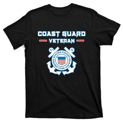 Coast Guard Veteran USCG Veterans T-Shirt