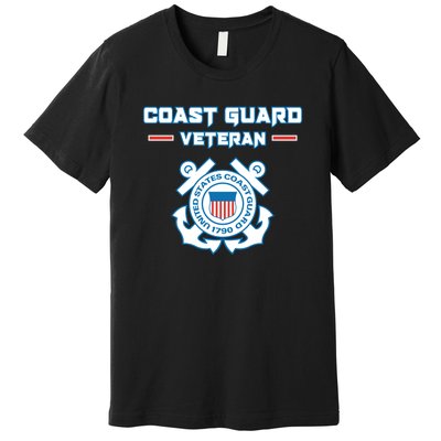 Coast Guard Veteran USCG Veterans Premium T-Shirt