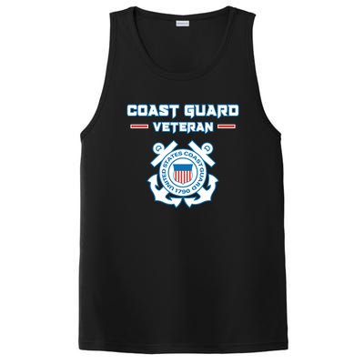 Coast Guard Veteran USCG Veterans PosiCharge Competitor Tank