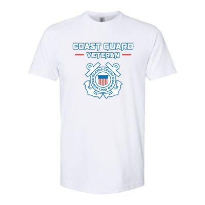 Coast Guard Veteran USCG Veterans Softstyle® CVC T-Shirt