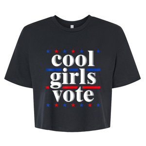 Cool Girl.S Vote 2024 Voter Us Election Political Bella+Canvas Jersey Crop Tee