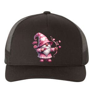 Cute Gnome Valentines Day Heart Gnome Valentine Yupoong Adult 5-Panel Trucker Hat