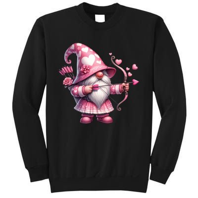 Cute Gnome Valentines Day Heart Gnome Valentine Sweatshirt