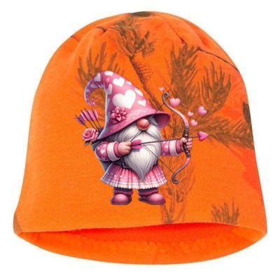 Cute Gnome Valentines Day Heart Gnome Valentine Kati - Camo Knit Beanie