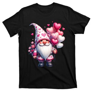 Cute Gnome Valentines Day Heart Gnome Valentine T-Shirt