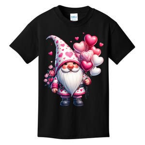 Cute Gnome Valentines Day Heart Gnome Valentine Kids T-Shirt