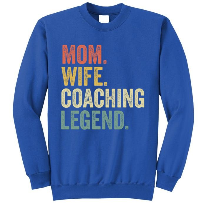 Coach Gift Vintage Coaching Gift Basketball Track Cool Gift Tall Sweatshirt