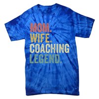 Coach Gift Vintage Coaching Gift Basketball Track Cool Gift Tie-Dye T-Shirt