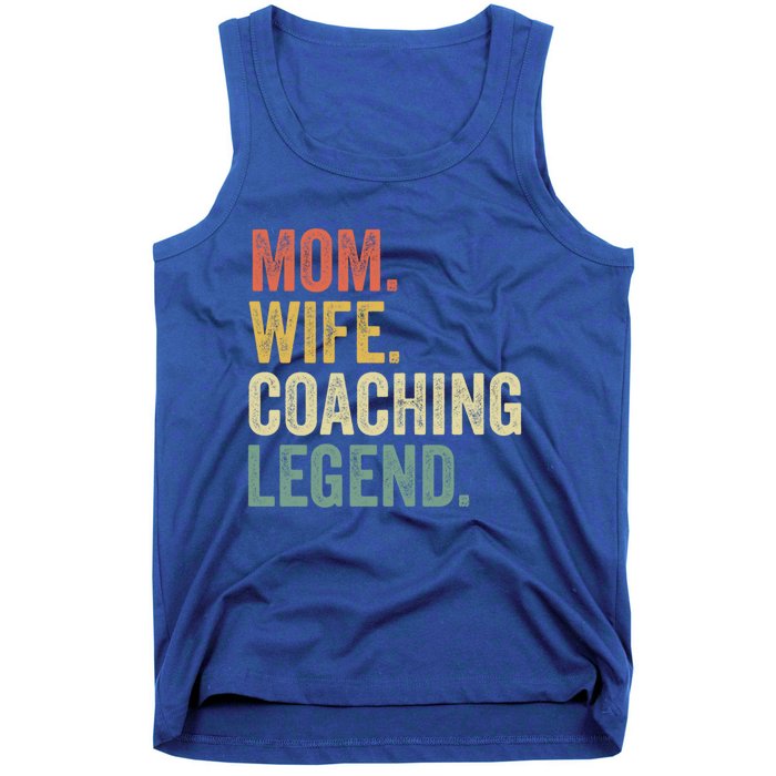 Coach Gift Vintage Coaching Gift Basketball Track Cool Gift Tank Top