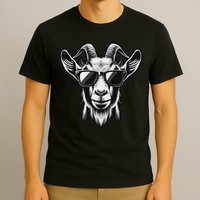 Cool Goat With Sunglasses T-Shirt