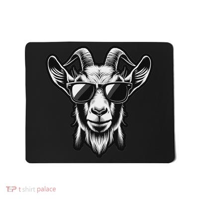 Cool Goat With Sunglasses Mousepad