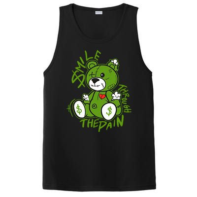 Chlorophyll Green White Color Match PosiCharge Competitor Tank