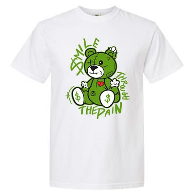 Chlorophyll Green White Color Match Garment-Dyed Heavyweight T-Shirt