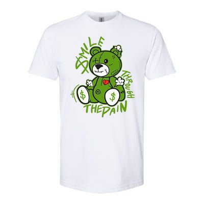 Chlorophyll Green White Color Match Softstyle® CVC T-Shirt