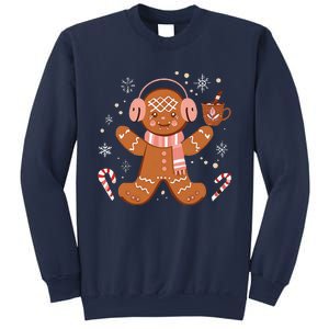 Cute Gingerbread Winter Fun Novelty Sweatshirt