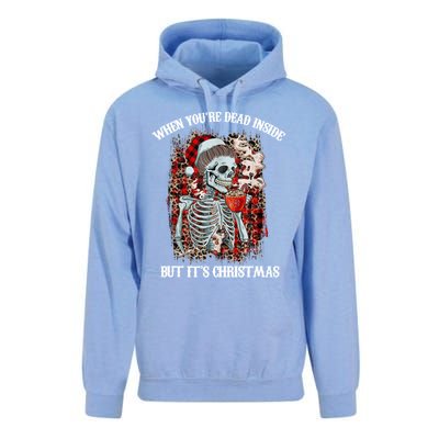 Christmas Gift When YouRe Dead Inside But ItS Christmas Meaningful Gift Unisex Surf Hoodie