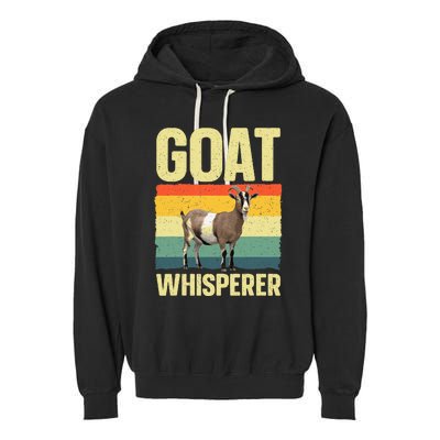 Cool Goat Whisperer Garment-Dyed Fleece Hoodie