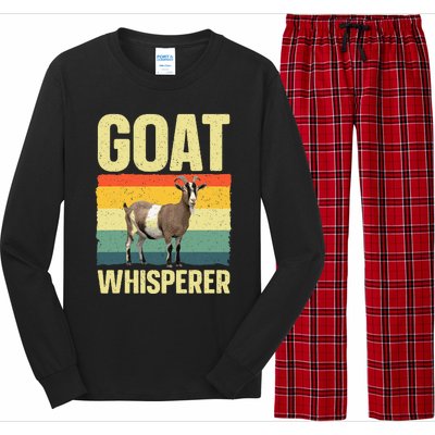 Cool Goat Whisperer Long Sleeve Pajama Set