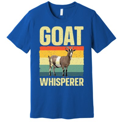 Cool Goat Whisperer Premium T-Shirt