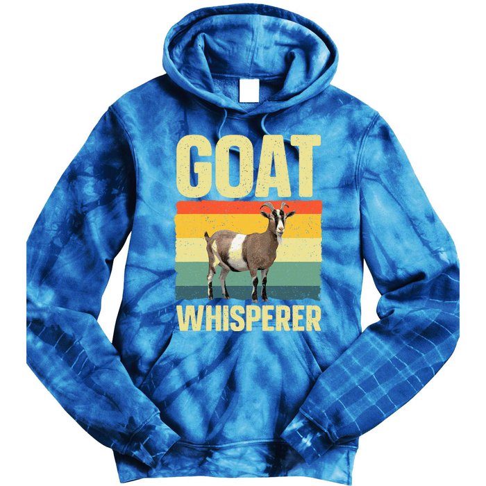 Cool Goat Whisperer Tie Dye Hoodie