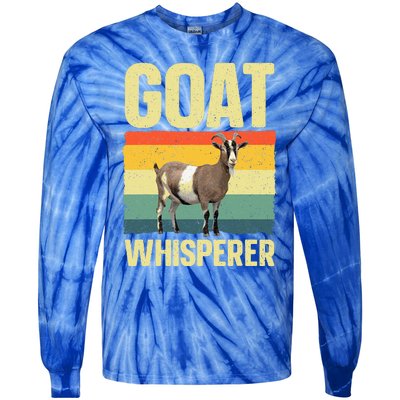 Cool Goat Whisperer Tie-Dye Long Sleeve Shirt