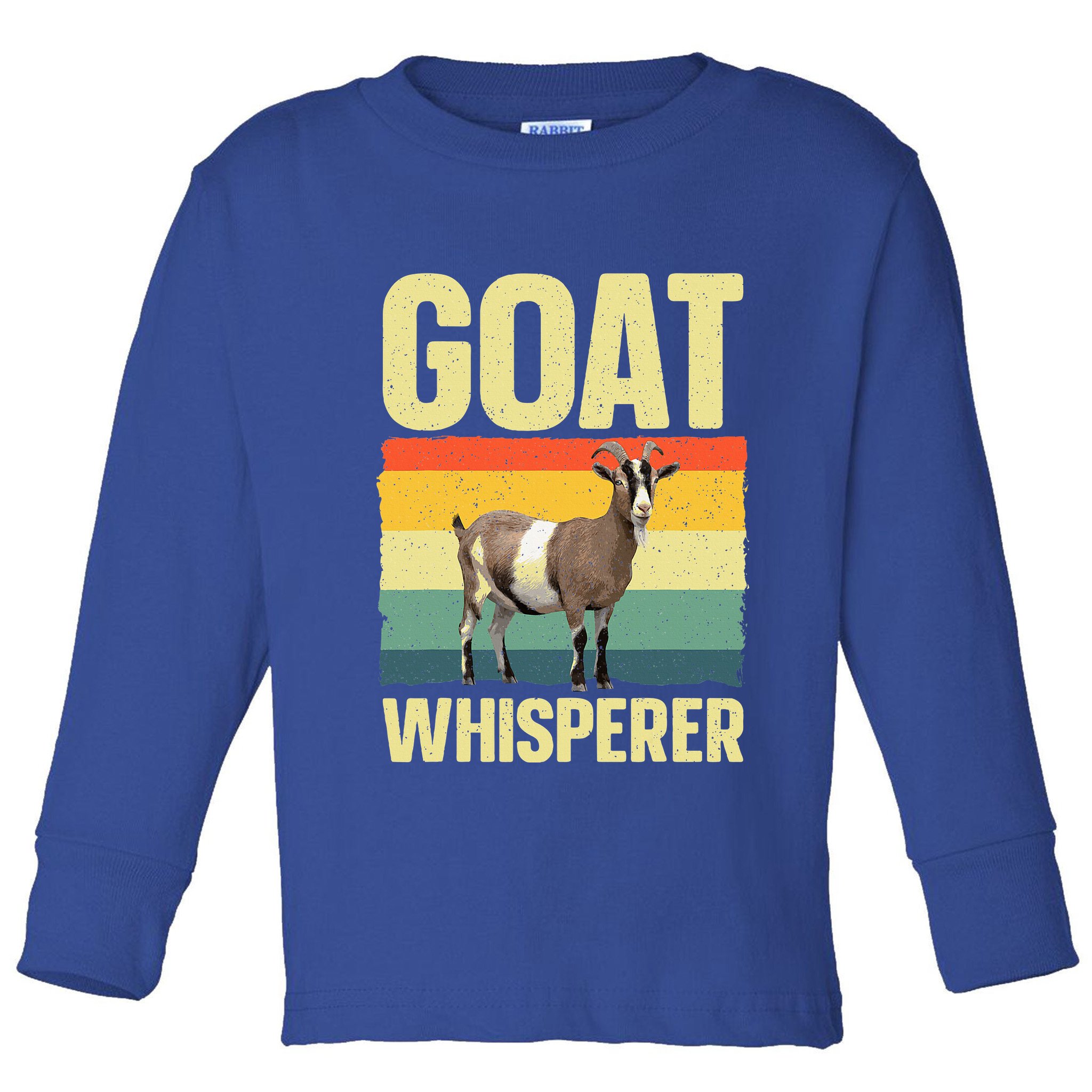 Cool Goat Whisperer Toddler Long Sleeve Shirt