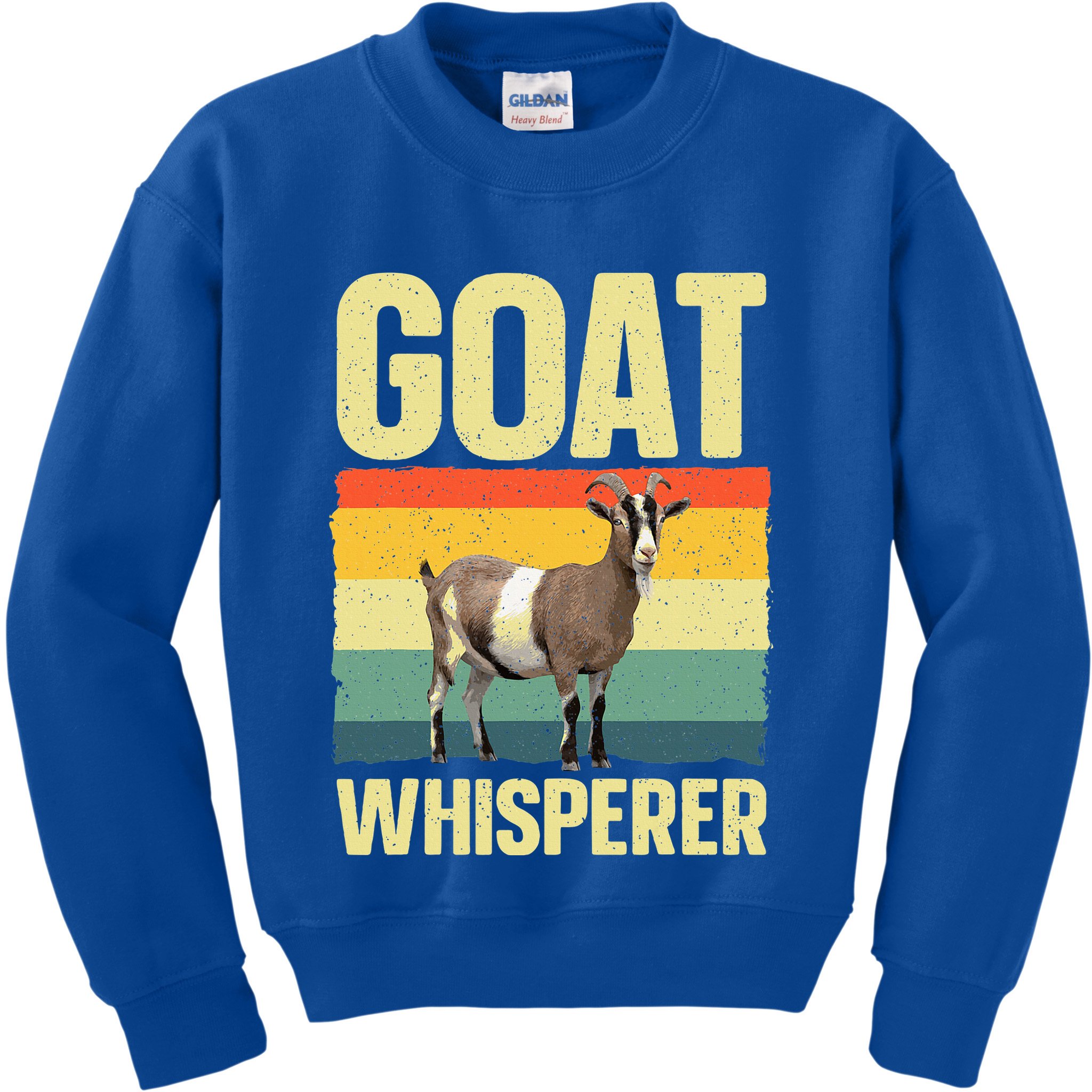 Cool Goat Whisperer Kids Sweatshirt