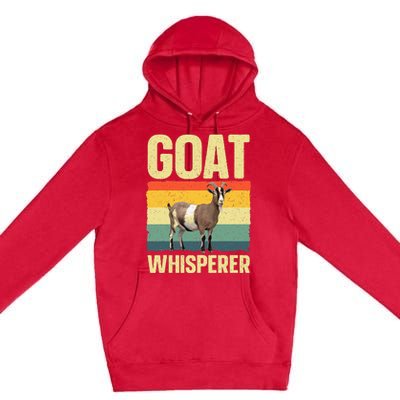 Cool Goat Whisperer Premium Pullover Hoodie