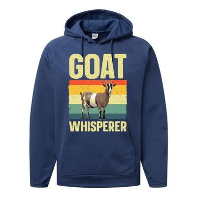 Cool Goat Whisperer Performance Fleece Hoodie