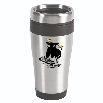 Caseoh Games Wearing Kittyuhhh 16oz Travel Tumbler