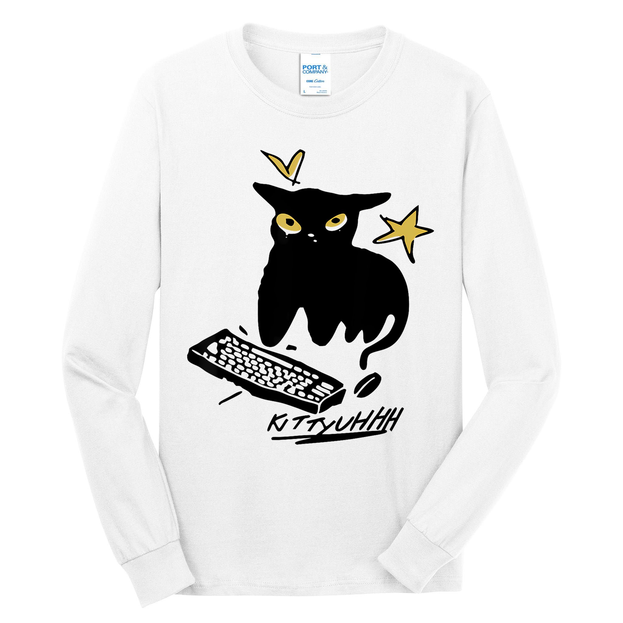 Caseoh Games Wearing Kittyuhhh Tall Long Sleeve T-Shirt