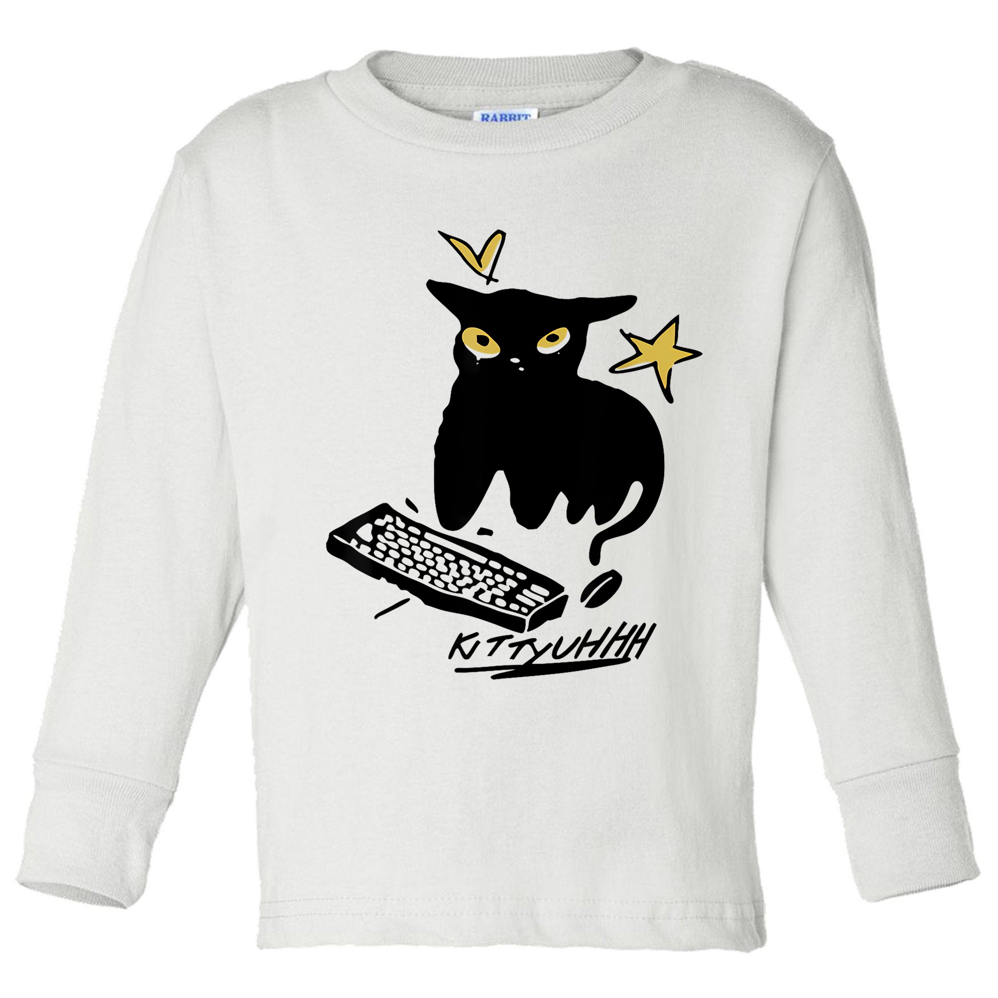 Caseoh Games Wearing Kittyuhhh Toddler Long Sleeve Shirt