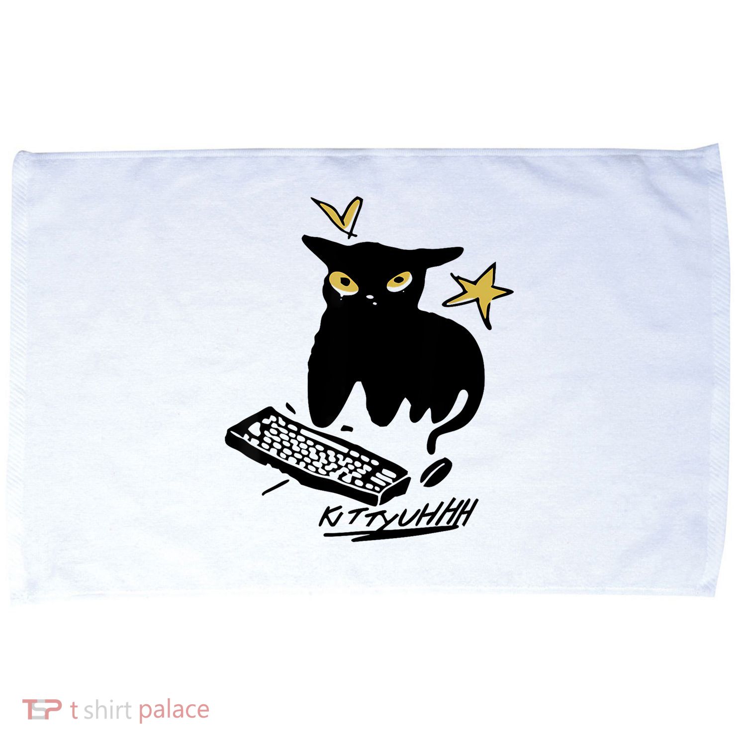 Caseoh Games Wearing Kittyuhhh Microfiber Hand Towel