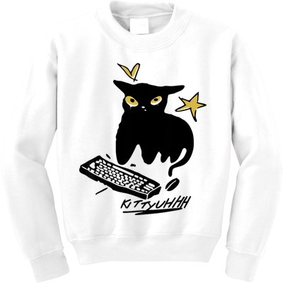 Caseoh Games Wearing Kittyuhhh Kids Sweatshirt